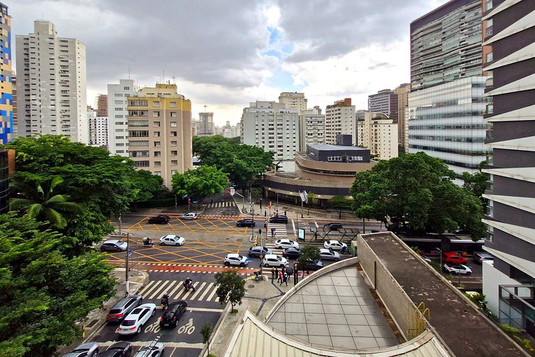 Studio moderno e charmoso na Oscar Freire, Jardins