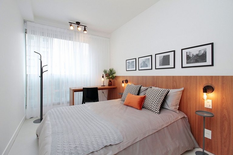 Apartamento único de 1 dormitorio en Vila Mariana