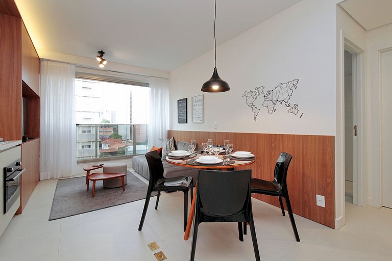 Apartamento único de 1 dormitorio en Vila Mariana