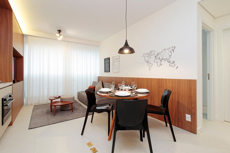 Apartamento único de 1 dormitorio en Vila Mariana