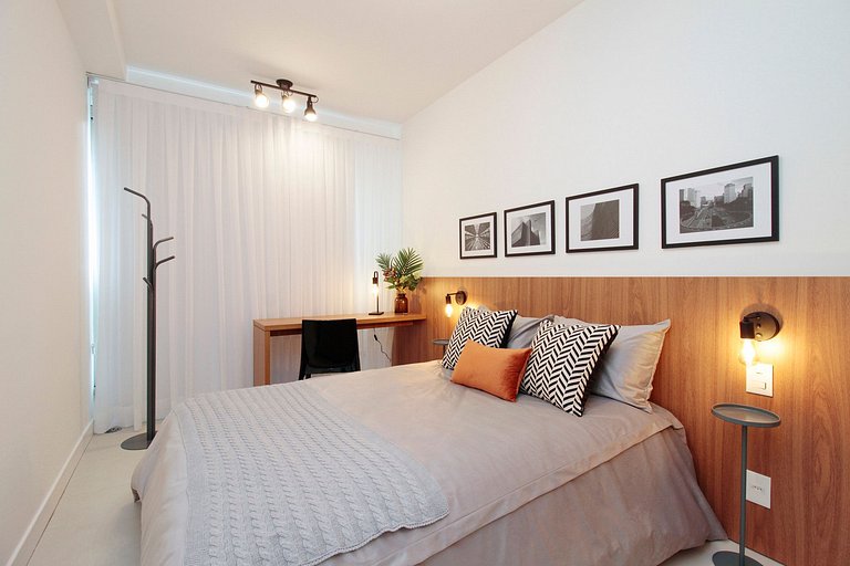 Unique 1-bedroom apartment in Vila Mariana