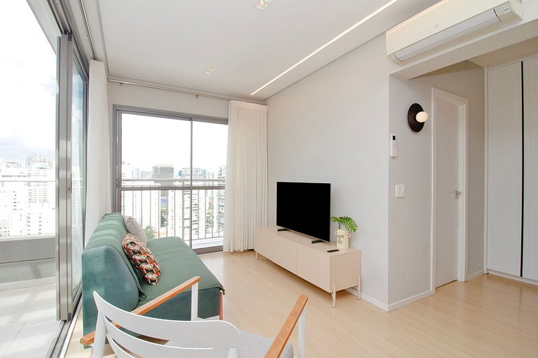 2-bedroom flat in Itaim Bibi | Nex One Itaim | WeHome