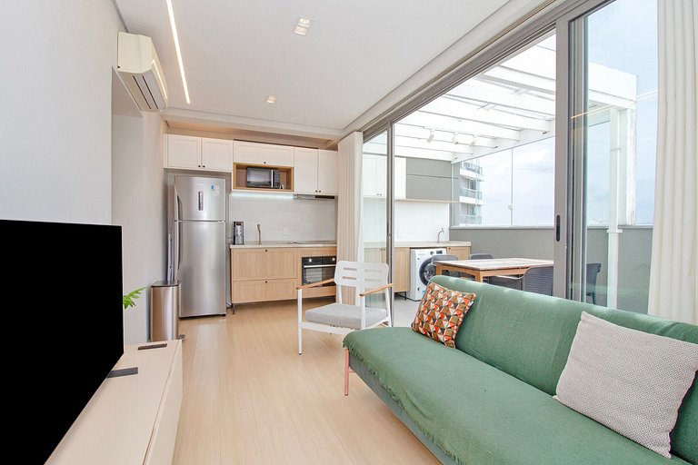 Wehome - 2 quartos, ar-condicionado, vista incrível