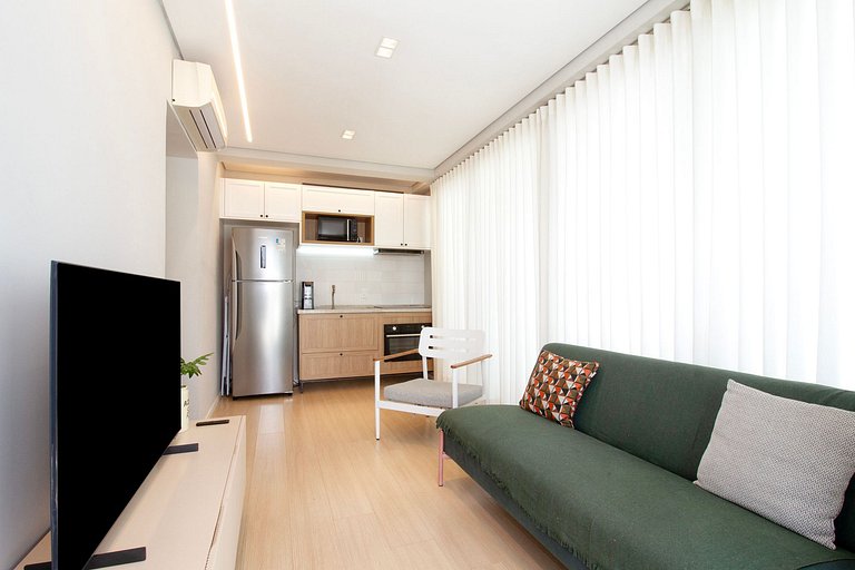 Flat de 2 habitaciones amueblado en Itaim Bibi | WeHome