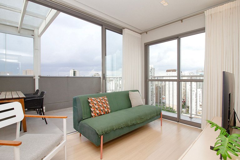2-bedroom flat in Itaim Bibi | Nex One Itaim | WeHome