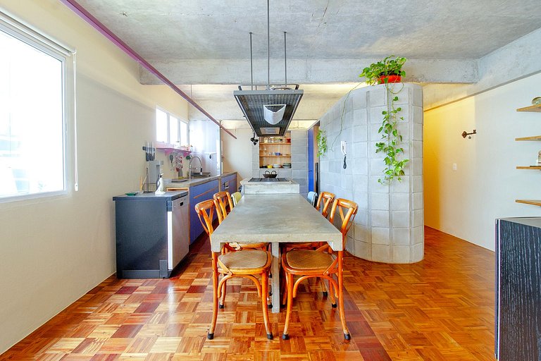 WEHOME - Moderno, 1 dorm, AC, con vibe única!