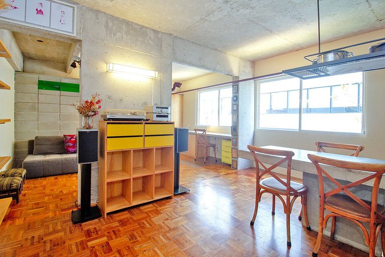 WEHOME - Moderno, 1 dorm, AC, con vibe única!