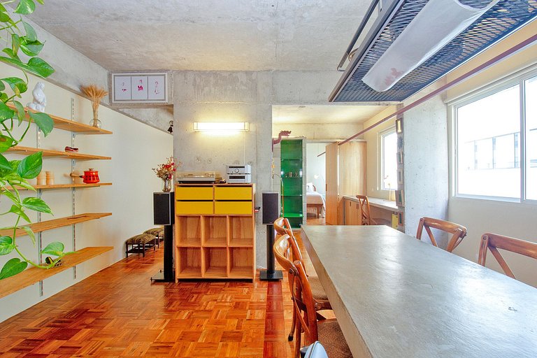 WEHOME - Moderno, 1 dorm, AC, con vibe única!