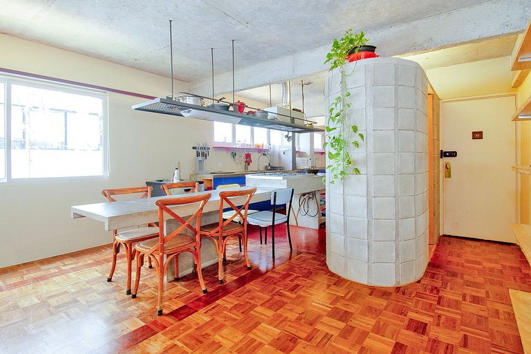 WEHOME - Moderno, 1 dorm, AC, con vibe única!