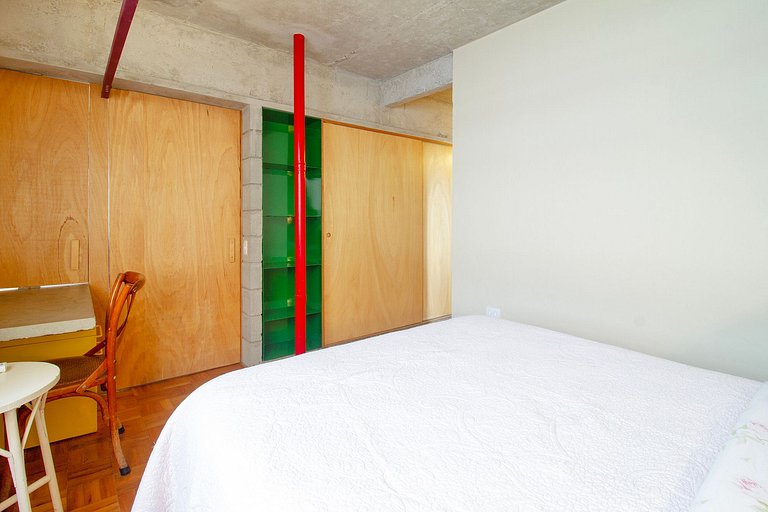 WEHOME - Moderno, 1 dorm, AC, con vibe única!