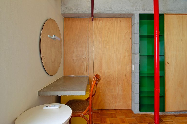 WEHOME - Moderno, 1 dorm, AC, con vibe única!