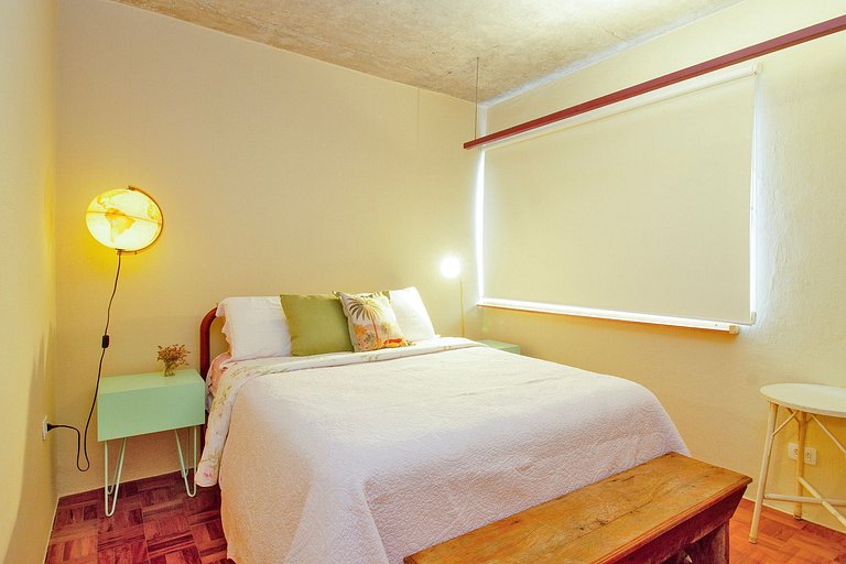 Wehome - Descolado, 1 dorm, Ac, com astral unico!