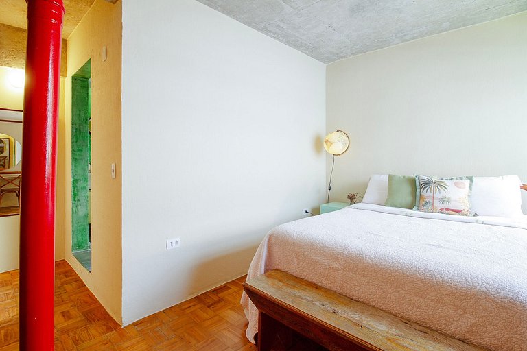 WEHOME - Moderno, 1 dorm, AC, con vibe única!