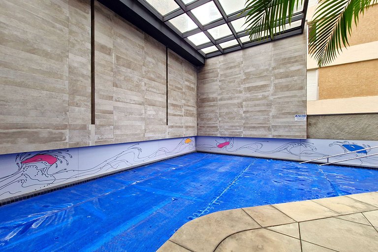 Wehome - Lindo studio, varanda Garden, nos Jardins