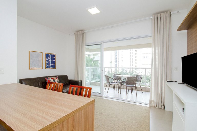 Wehome - En Jardins, 1 dorm, confort y ubicación
