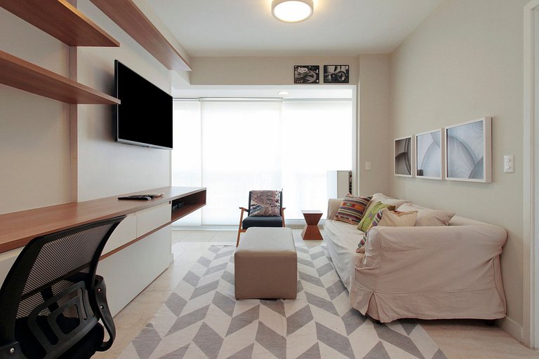 Ideal apartment for executives in Vila Olímpia