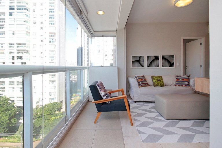 Apartamento ideal para ejecutivos en Vila Olímpia