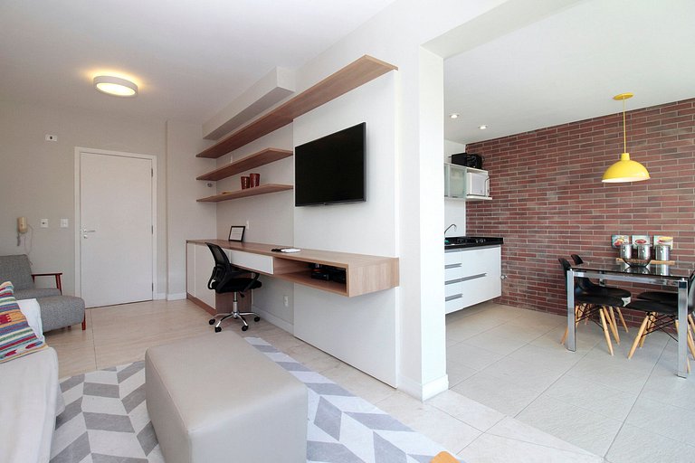 Apartamento ideal para executivos na Vila Olímpia
