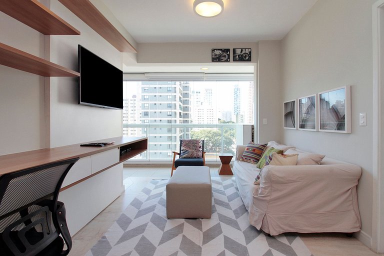 Ideal apartment for executives in Vila Olímpia