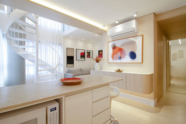 Wehome - Novo duplex, 2 dorms e impecável!