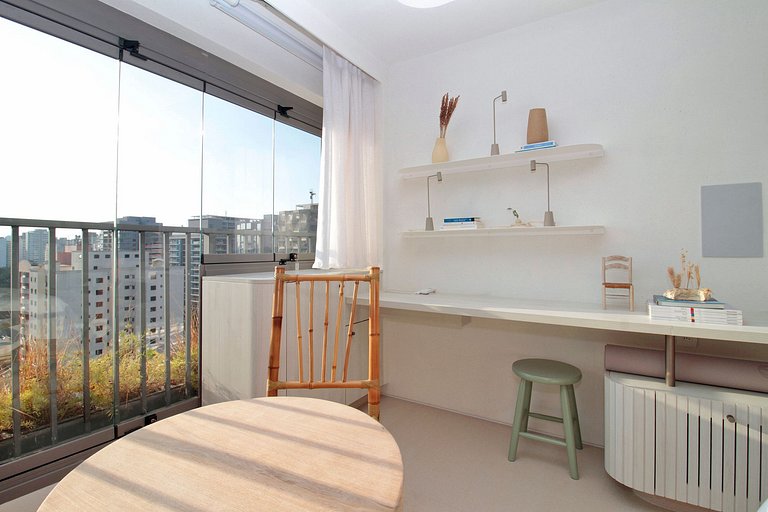 MOBE MAR - Comfortable and peaceful studio in SP