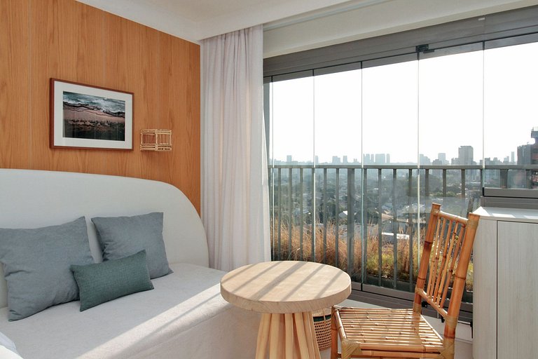 MOBE MAR - Comfortable and peaceful studio in SP