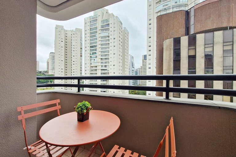 Wehome - Berrini, 2 dorm y aire acondicionado