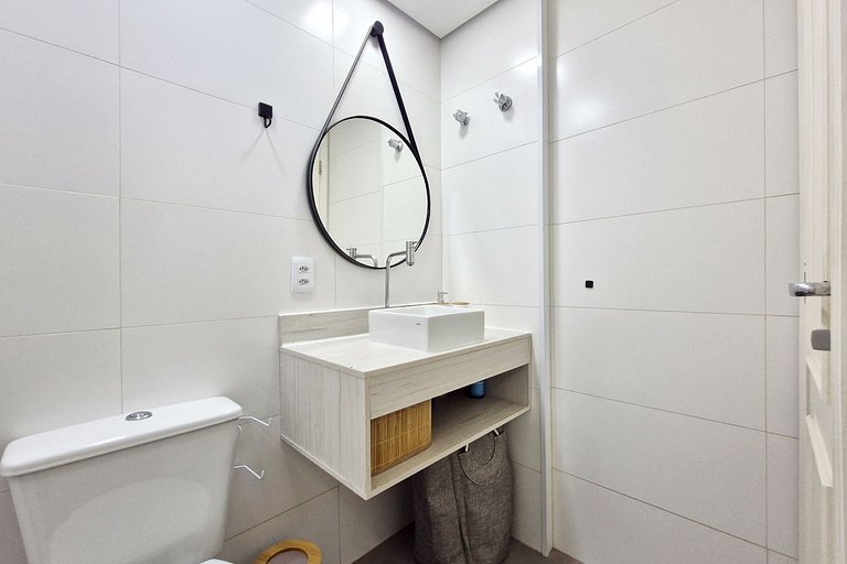 Wehome - Berrini, 2 dorms e ar condicionado