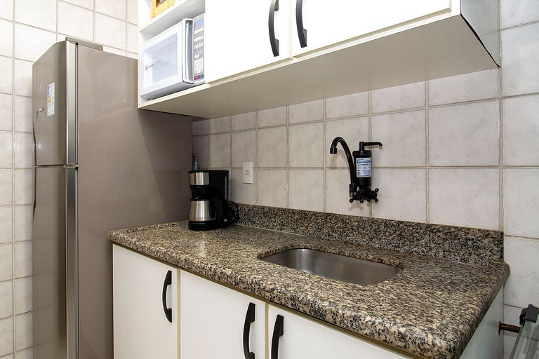 Wehome - Berrini, 2 dorms e ar condicionado