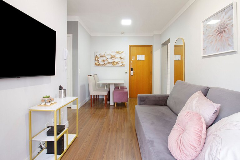 Wehome - Berrini, 2 dorm y aire acondicionado