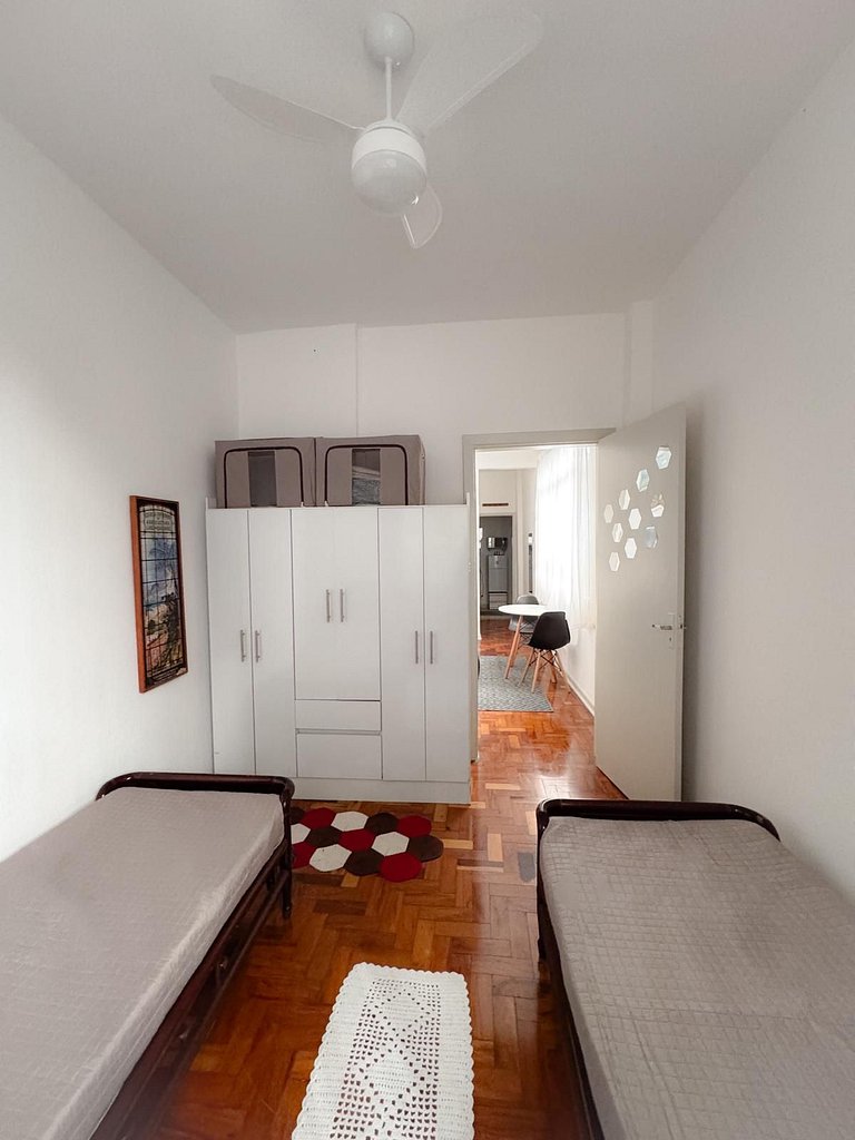 Apto de 1 quarto ao lado da FGV