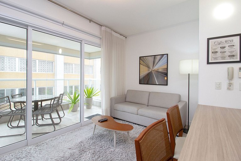 Wehome - Lindo studio, nos Jardins