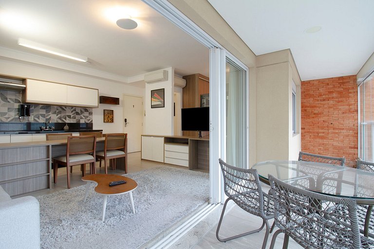 Wehome - Lindo studio, nos Jardins