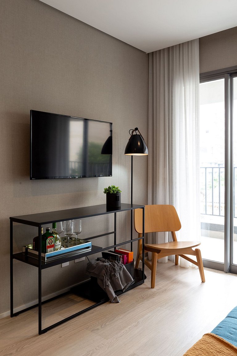 Flat de 2 quartos mobiliado em Pinheiros | WeHome