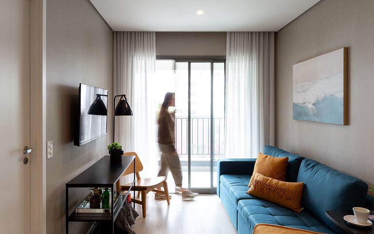 Flat de 2 habitaciones amueblado en Pinheiros | WeHome