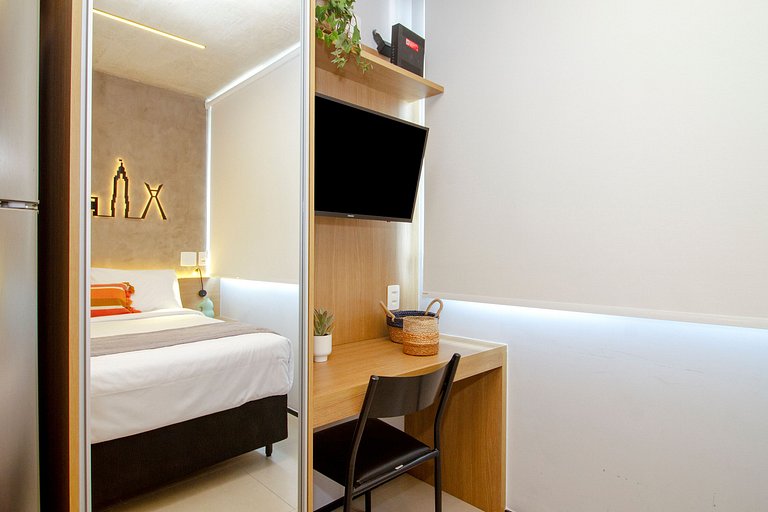Studio mobiliado na Bela Vista | WeHome