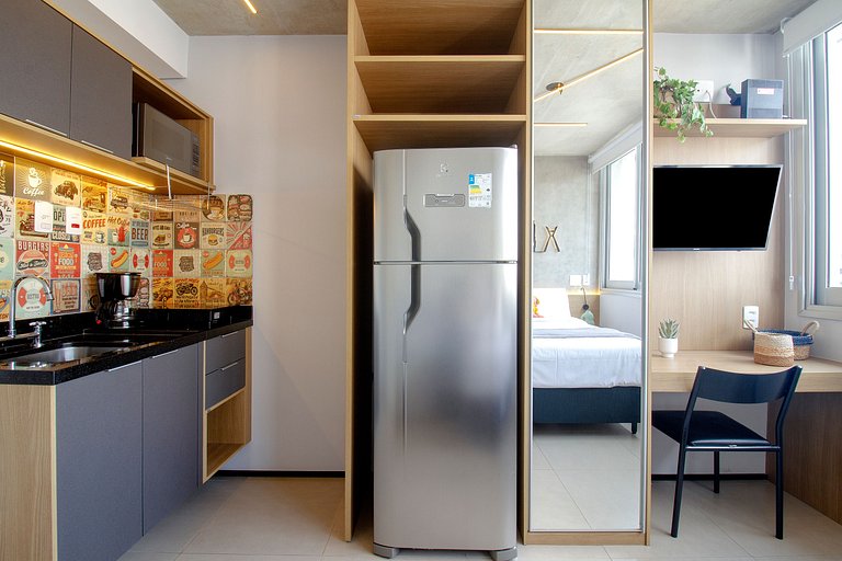 Studio mobiliado na Bela Vista | WeHome