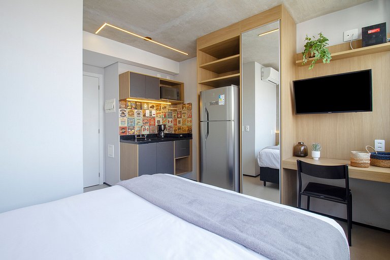 Studio mobiliado na Bela Vista | WeHome