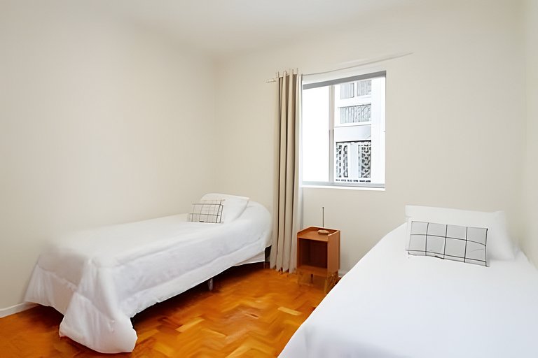 Apartamento 125m² | 3 Quartos | Jardins | Vaga