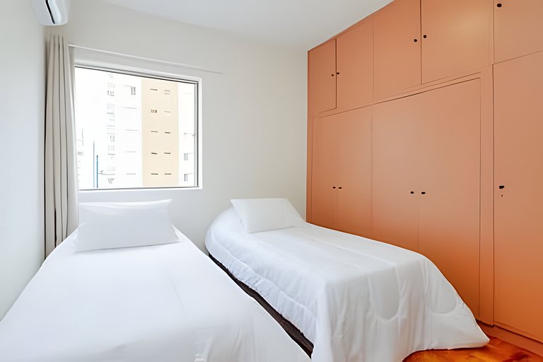 Apartamento 125m² | 3 Quartos | Jardins | Vaga