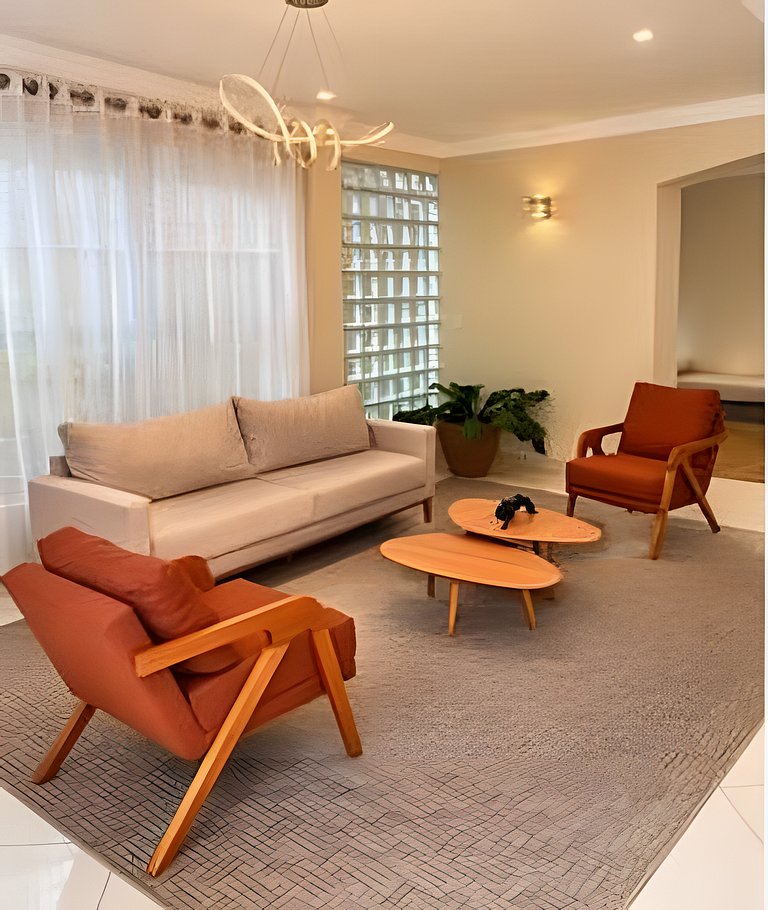 Apartamento 125m² | 3 Quartos | Jardins | Vaga