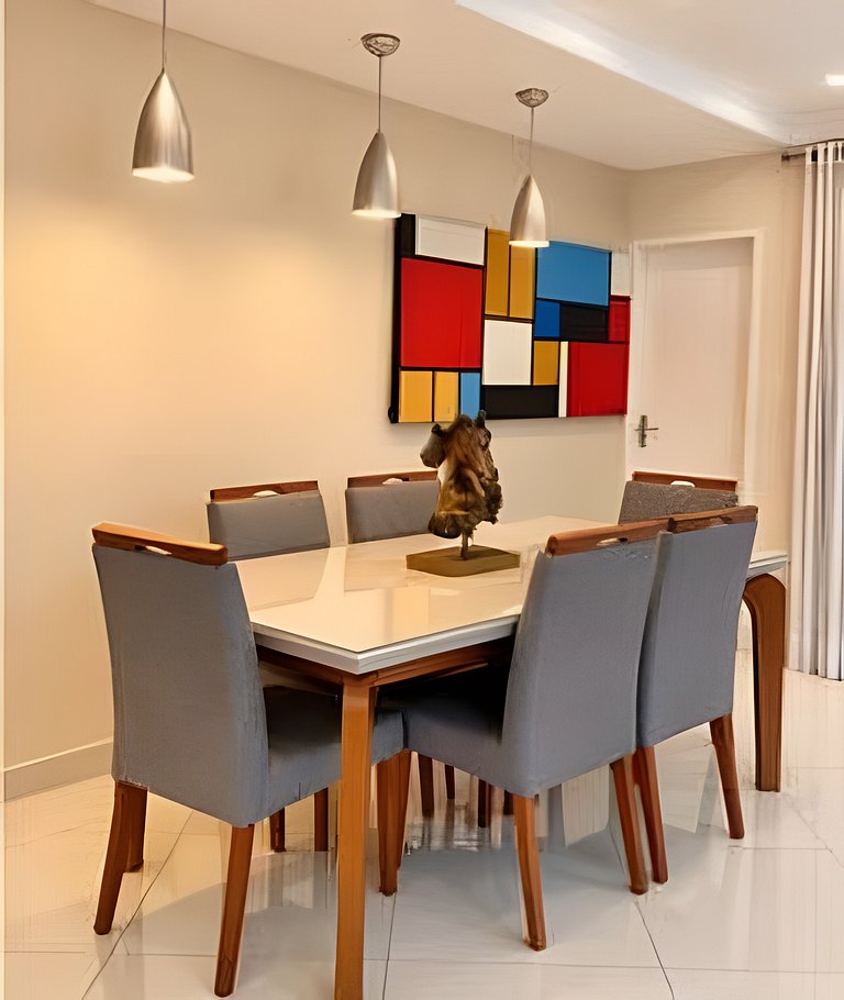 Apartamento 125m² | 3 Quartos | Jardins | Vaga