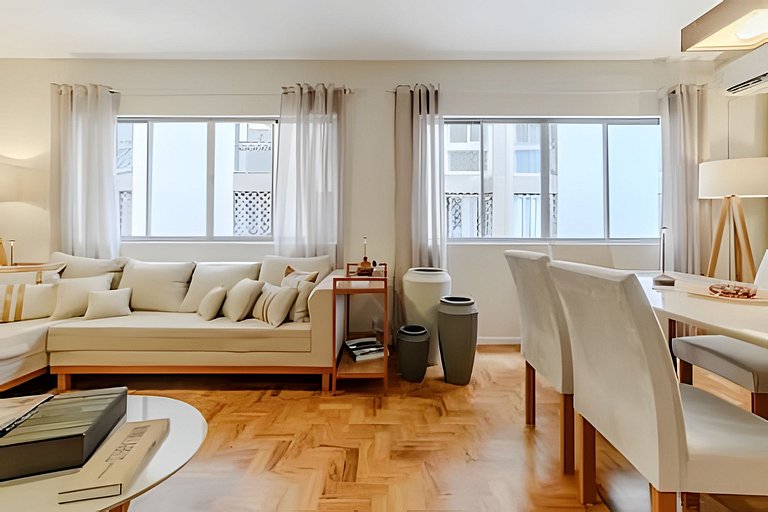 Apartment 125m² | 3 Bedrooms | Jardins | Parking