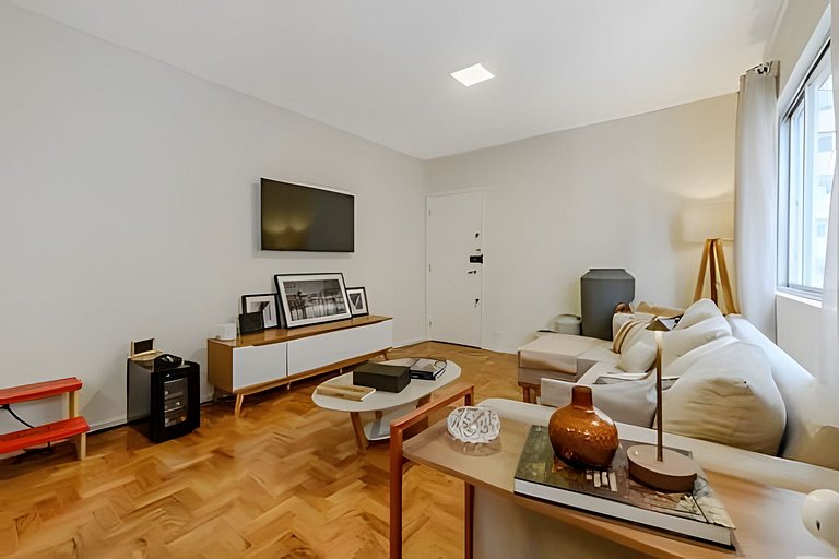 Apartamento de 125 m2, 3 habitac, @Jardins